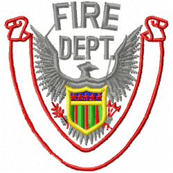 Fire Truck Embroidery Design 1 Fire Truck Embroidery Design 1